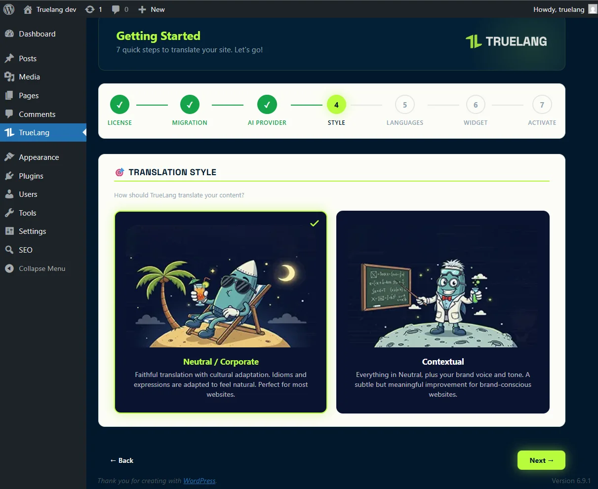 Nispeten tarafsız bir ton tutmak istiyorsunuz